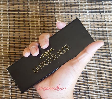 Miss Across the Sea Eng L oreal Paris Color Richè La Pallet Nude Eyeshadow Beige Review