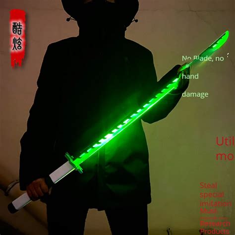 Luminous Sword Cosplay Anime Tanjirou Sword Building Block Set For