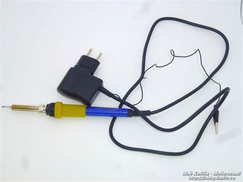 Самодельный миниатюрный паяльник