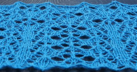 Query A Lace Knitting Stitch Pattern String Geekery