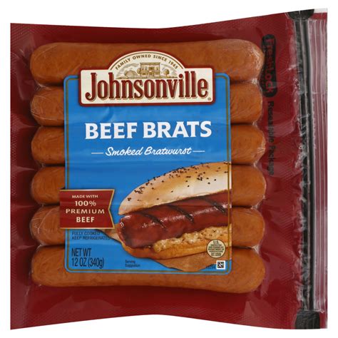 Johnsonville Turkey Brats Nutrition Information | Besto Blog