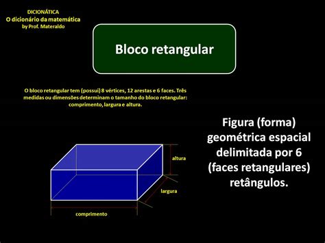 Quantas Faces Tem O Bloco Retangular - RETOEDU