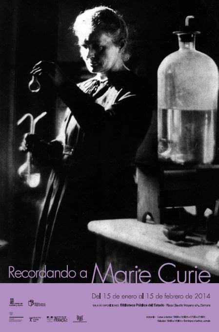 Exposici N Recordando A Marie Curie Hitos Mujeres Con Ciencia