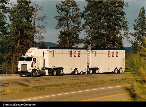 A Picture From The 80s Both Truck And Trailers Were New At The Time The Photo Was Taken