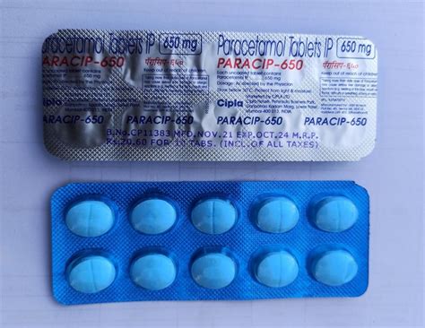 Paracetamol Tablet Mg Paracip Mg At Rs Strip In Nagpur Id