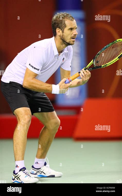 Ariake Coliseum Tokyo Japan Th Oct Richard Gasquet Fra