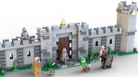 The Legend Of Zelda Lynel Defense Legend Of Zelda Lego Zelda Lego