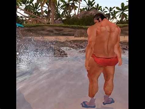 Big Cam Heyward And His Giant Bulge At The Beach XVIDEOS