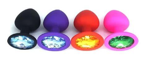 Plug Anal Siliconado Joya Redonda Talla M Cuotas Sin Inter S