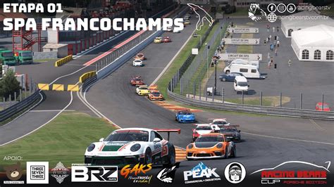 Racing Bears Cup Porsche Edition Grid Sexta Etapa Spa