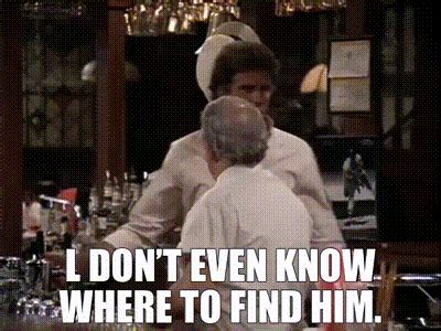 YARN L Don T Even Know Where To Find Him Cheers 1982 S01E19