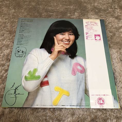 やや傷や汚れあり帯付石野真子 マイコレクション Mako Ishono My Collection Lp レコード Gx