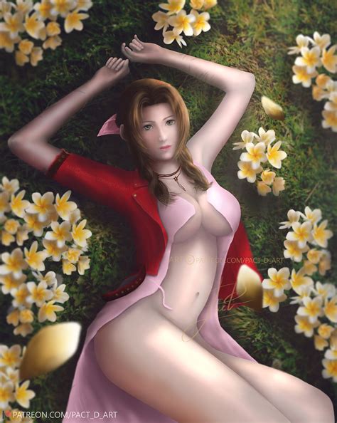 Aeris Final Fantasy VII By Pact Hentai Foundry
