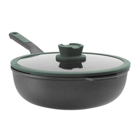 Berghoff Wok Avec Couvercle Forest Cm Leo Cdiscount Maison