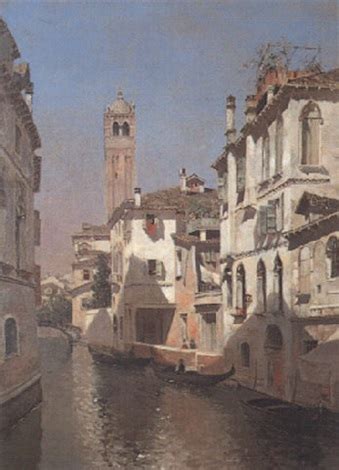 Venetian Canal By Martin Rico Y Ortega On Artnet