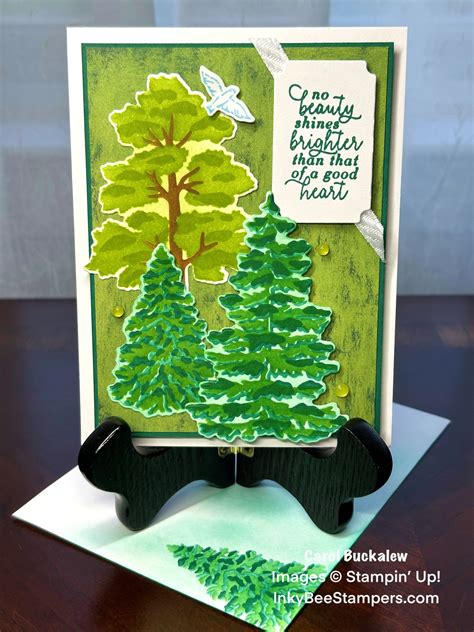 Stampin Up Online Exclusives Sneak Peek Frosted Forest Thank You