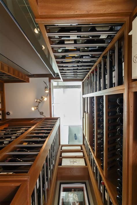 Transitional Long Island Wine Room Joseph And Curtis