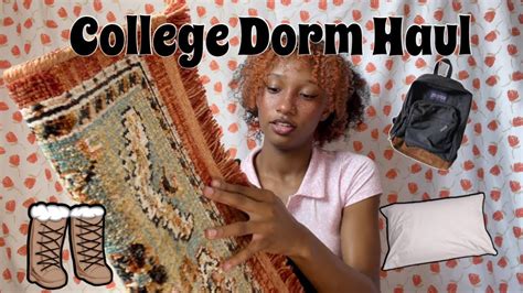 College Dorm Haul Freshman Year Youtube