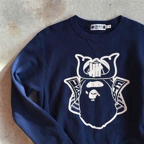 Bape X Undefeated Samurai Sweatshirt Sweatshirts Graphic Sweatshirt