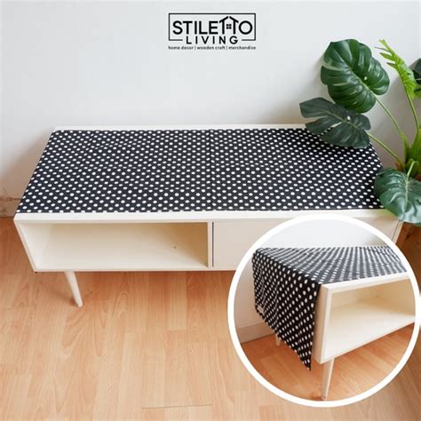 Jual Table Runner Taplak Meja Black Hole Di Lapak Stiletto Living