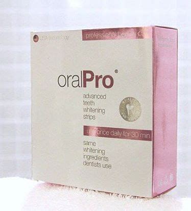 Отбеливающие полоски для зубов OralPro - «Не видитесь! Развод!» | отзывы
