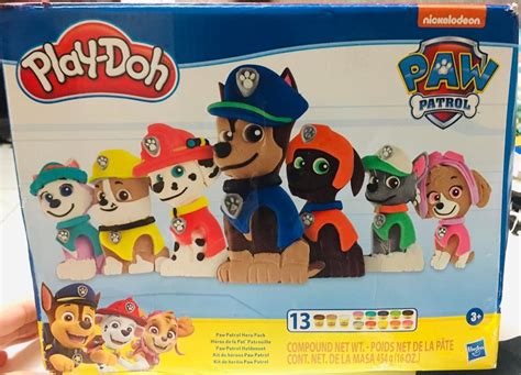 Nickelodeon Play-Doh Paw Patrol Hero Pack, Hobbies & Toys, Toys & Games ...