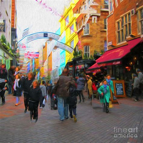 Carnaby Street Digital Art By Roger Lighterness Fine Art America