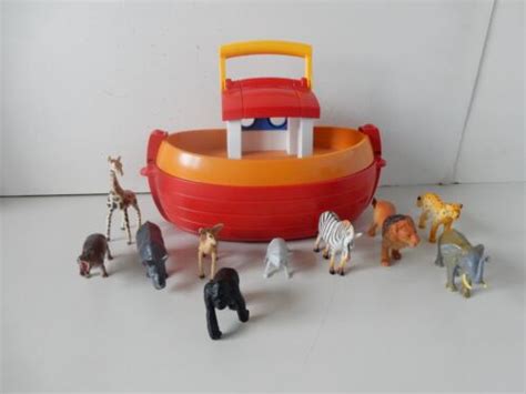 Playmobil 123 My Take Along Noahs Ark 6765 With 10 Animals