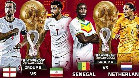 Jadwal Piala Dunia Qatar Hari Ini Senin November Inggris