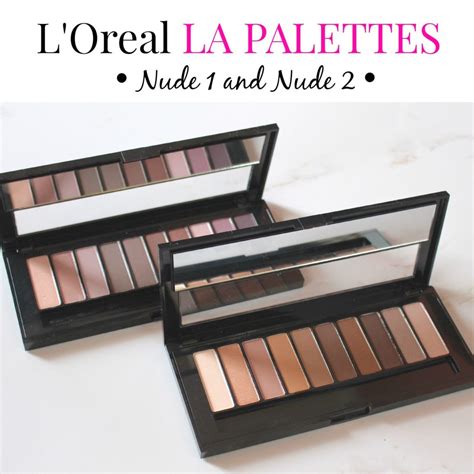 L Oreal La Palette Nude And Simply Stine