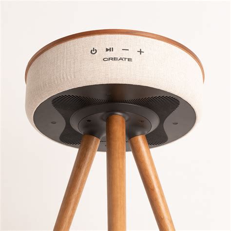SPEAKER TABLE - Bluetooth Speaker Table and Wireless Smartphone Charger