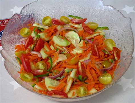 Los Antojos De Clara Ensalada De Zanahoria Con Pepino Y Bonito Del Norte