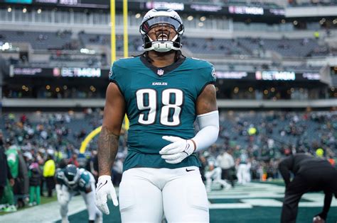 Jalen Carter And Four Other Eagles Fined For Actions Against Steelers