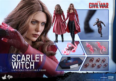 Hot Toys MMS Captain America Civil War Scarlet Witch Hot Toys Complete Checklist