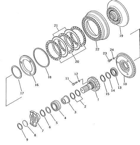 Komatsu TURBINE ASS Y