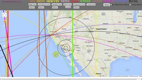 How to read your Astrocartograpy Map - YouTube