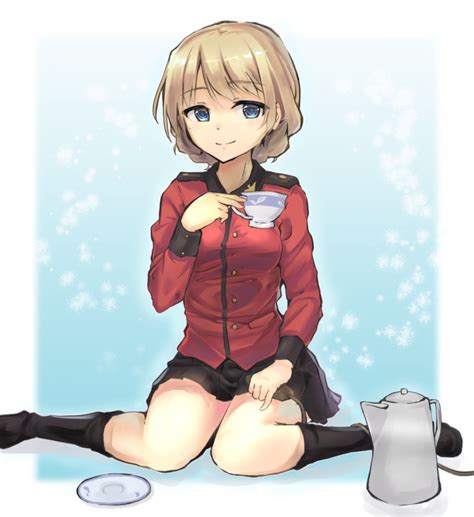 Darjeeling Girls Und Panzer Drawn By Shiba Tsugumi Danbooru