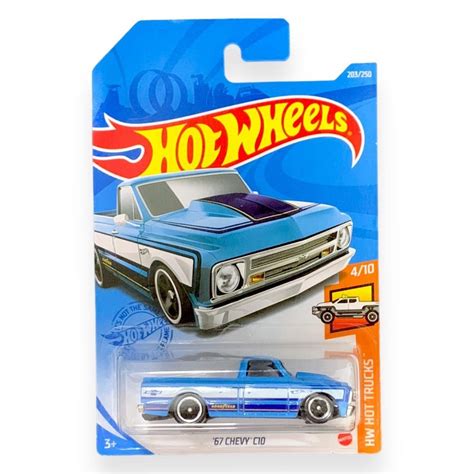 Miniatura Carro Hot Wheels Chevy C Hw Hot Trucks Shopee Brasil