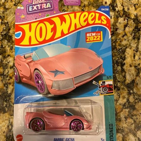 Mattel Toys Hot Wheels Barbie Pink Tooned Poshmark