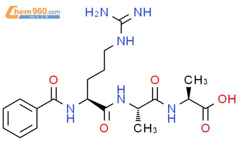 132507 58 5 L Alanine N N N2 benzoyl L arginyl L alanyl CAS号