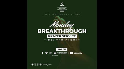 Breakthrough Prayer Service Pst Temidayo Fred 15th 03 2021 YouTube