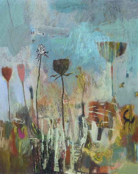 Winter Garden Series 2 by David Lyon - Original, Acrylic on Canvas