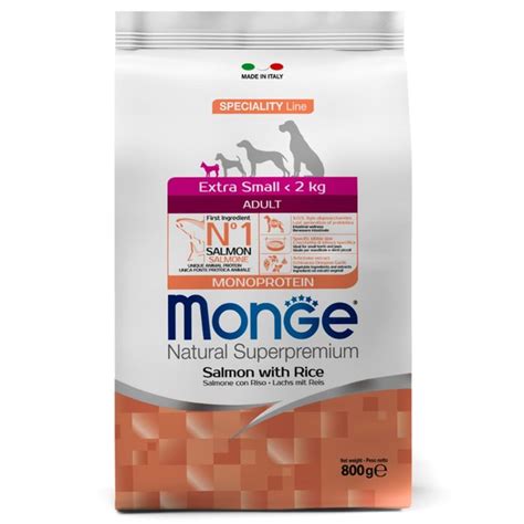 Купить Сухой корм Monge Dog Speciality Line Monoprotein Extra Small для ...
