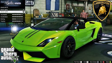 Lamborghini Gallardo LP 570 4 Spyder GTA V Car Mod Tuning Soley911