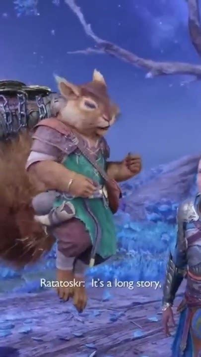 Кратос и Атрей встречают Рататоска God of war Ragnarek (2022) # ...