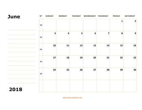 Large Square Printable Calendar