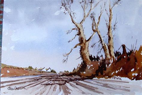 Painting Loose By Alan Owen Watercolor Trees Painting Watercolor