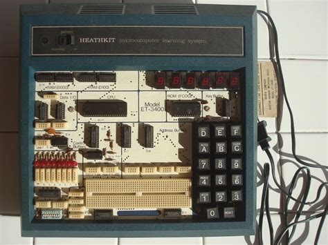 Heathkit Computer Learning System Trainer Et 3400 Tested Good