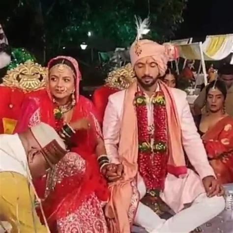 Punit Pathak Tied The Knot With Nidhi Moony Singh View Photos Punit Pathak ने लिए मंगेतर निधी