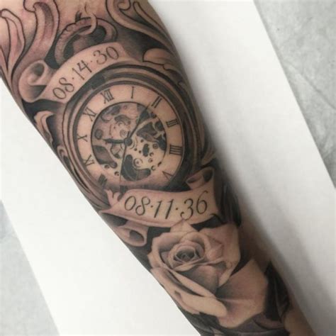 Tatouages D Horloge Id Es Significations Images Et Conceptions